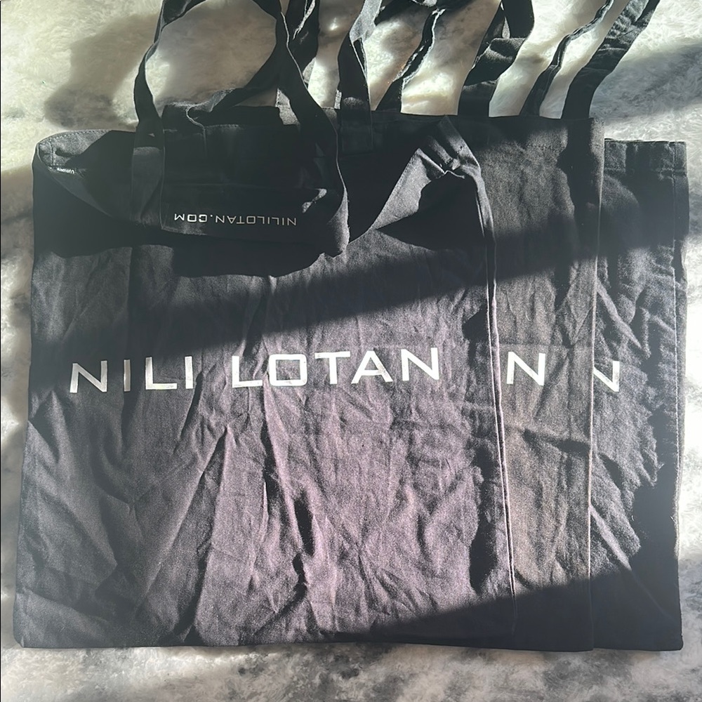 Nili Lotan Black Tote Bag Lot of 3